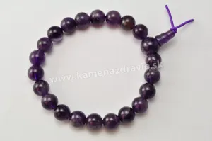 Energetický náramok - Ametyst tmavý