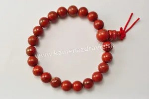 Energetický náramok - Jaspis červený