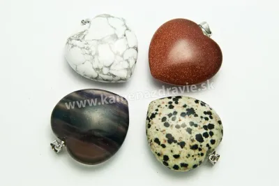 Prívesok srdce 30mm