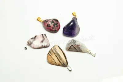 Prívesky z tromlu - základné balenie 5ks