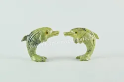 Serpentinit delfín 4cm