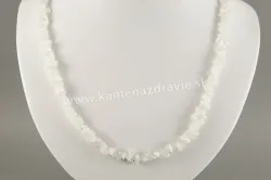 Mesačný kameň - sekaný náhrdelník
