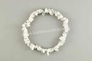 Magnezit - sekaný náramok gumičkový - balenie 5ks