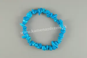 Tyrkenit - sekaný náramok gumičkový - balenie 5ks