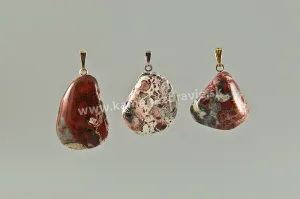 Jaspis brekciovitý - prívesok - L