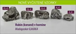 Rubín v migmatite