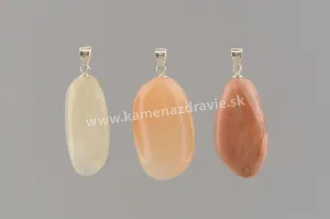 Prívesok mesačný kameň Ag