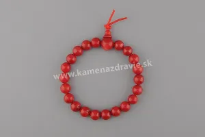 Energetický náramok - Červený korál