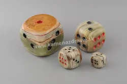 Kocka šťastia 3 - 3,8 cm x 3,8 cm