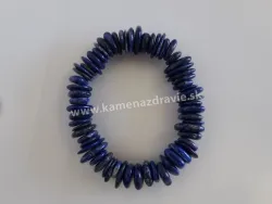 Náramok - disky - lapis lazuli