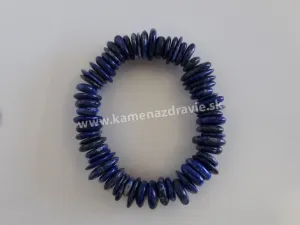 Náramok - disky - lapis lazuli